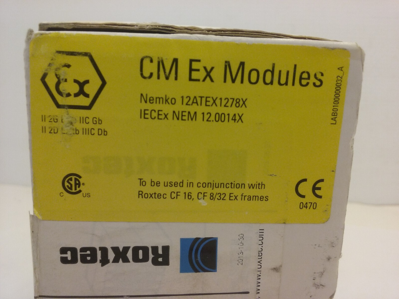 ROXTEC CM30W40 CM MODULE WITH MULTIDIAMETER, BOX OF 12, NIB