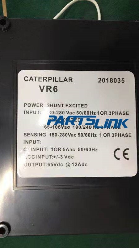 VR6 AVR Thunder Parts Automatic Voltage Regulator for Caterpillar Generator VR6