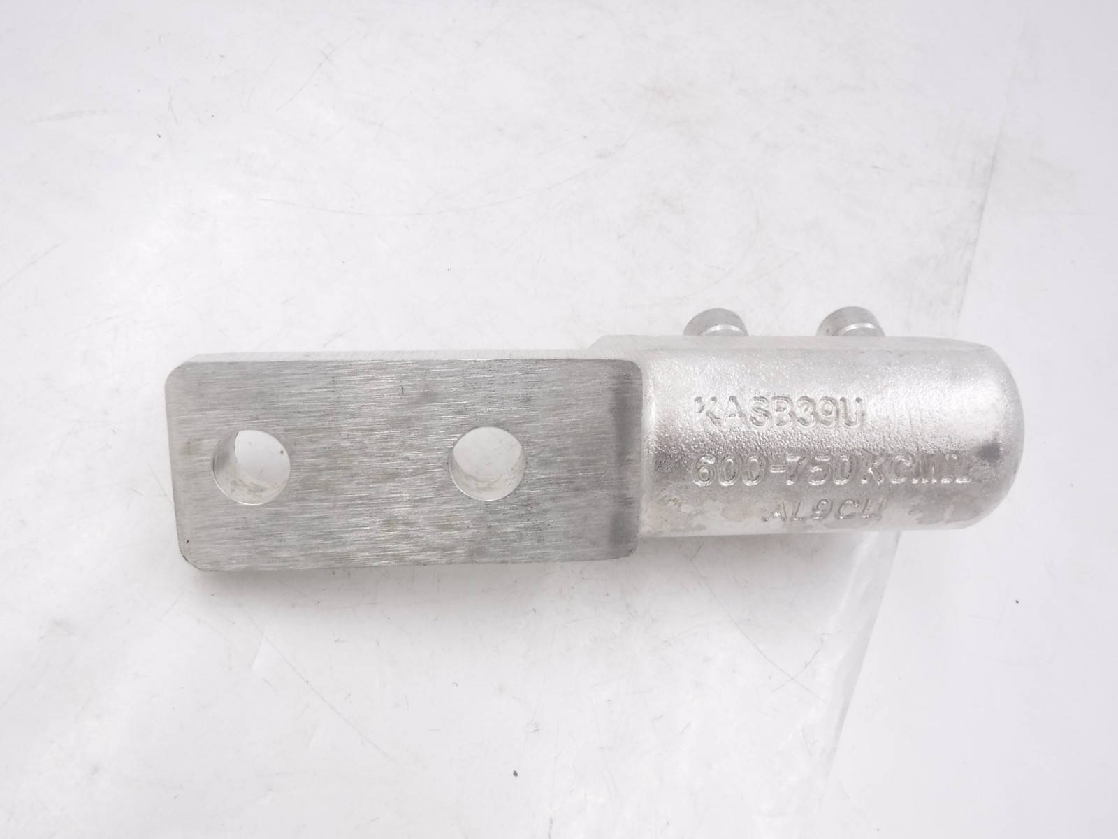 Burndy 2 hole 600-750kcmil Qikshear Shear Bolt Lug KASB39U2N