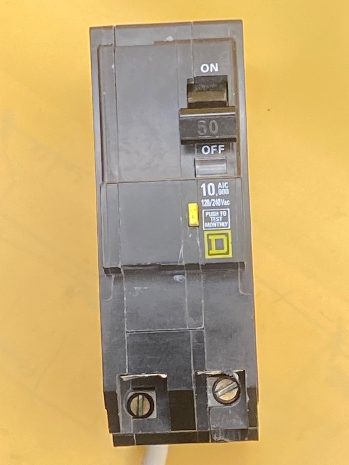 square D, QO250GFI, 2 pole, 50 amp , GFCI, QO, breaker