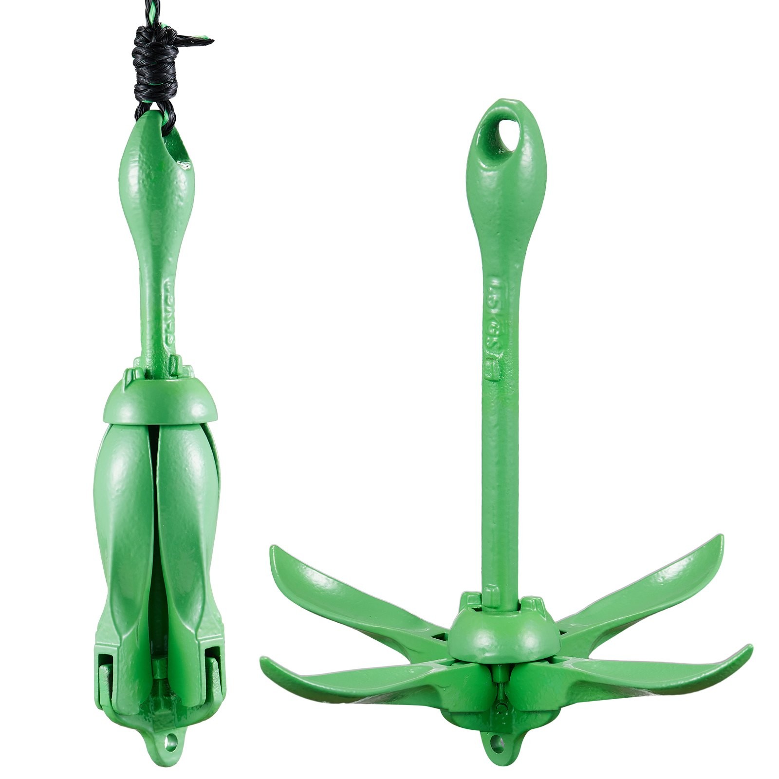 [New]Kayak Anchor Kit, 3.5 lb Paddle Board Anchor Kit with 26.2 ft/8 m Rope and
