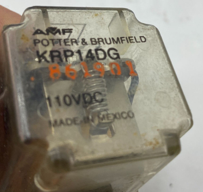 POTTER & BRUMFIELD KRP-14DG General Purpose Relay 110V 10A
