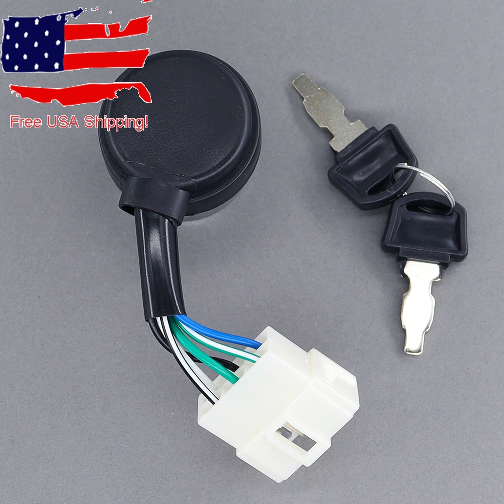 Ignition Key Switch For 5.5 6.5 7 HP 168F 168FA 168FB 170F 170FD 177F 188F 190F