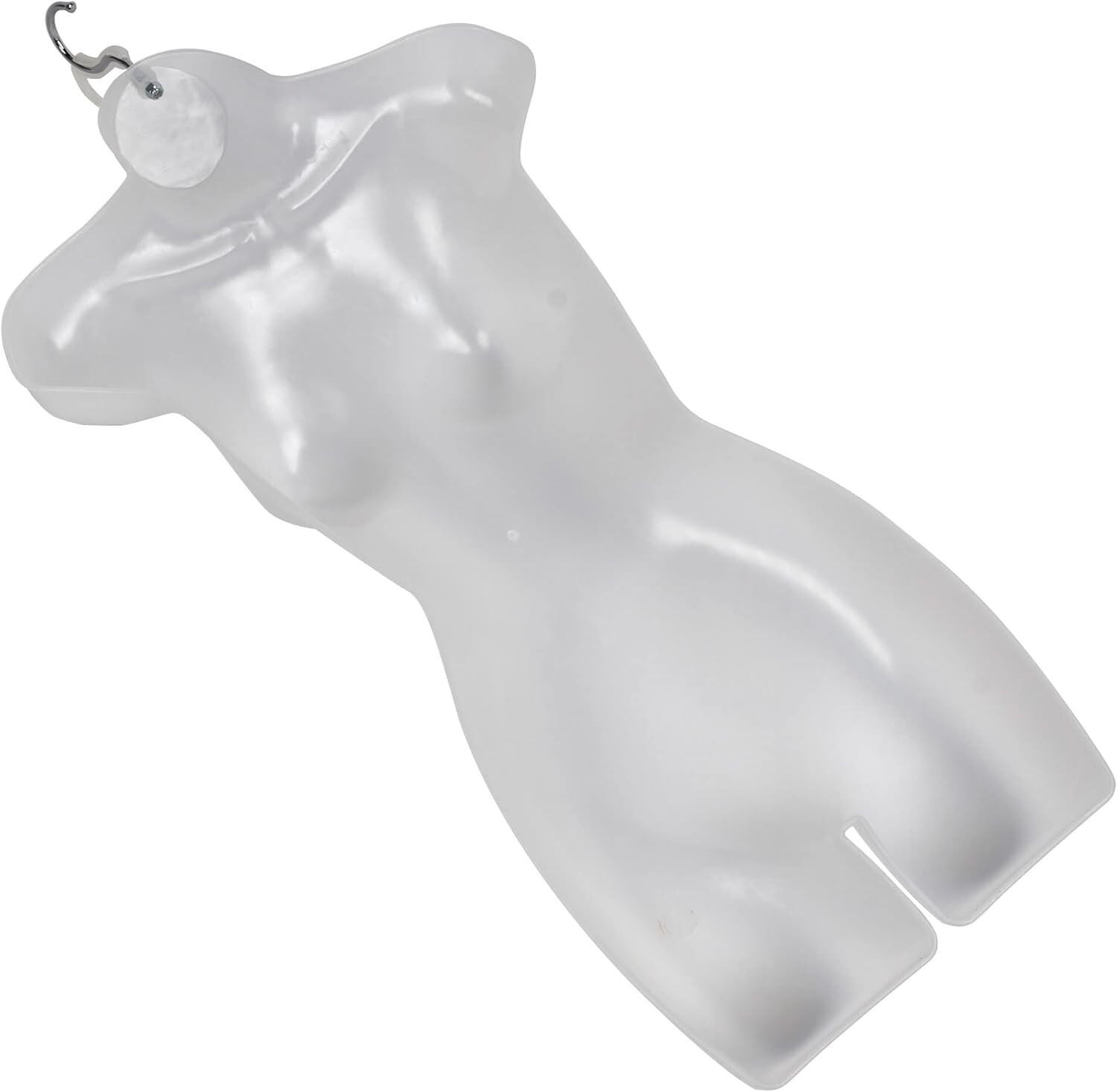 2 Clothing Display Torso Forms Fits S – L Hanging Male Female Mannequin Frosted