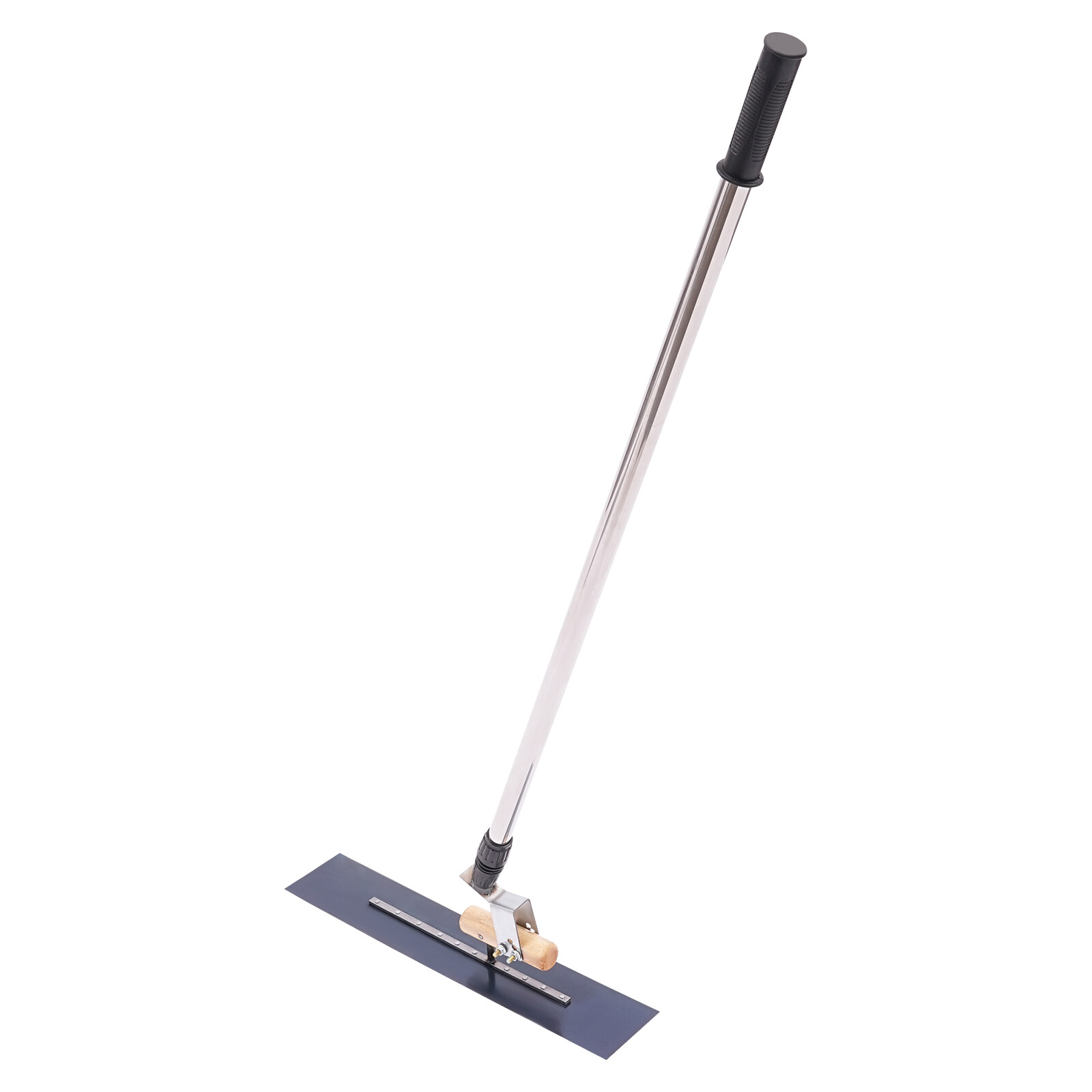 Long Handle Concrete Trowel Cement Surface Smoothing Tool w/ Finishing Shoes NEW