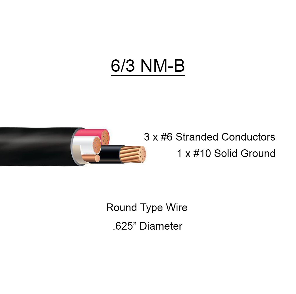 6/3 NM-B x 100′ Southwire «Romex®» Electrical Cable