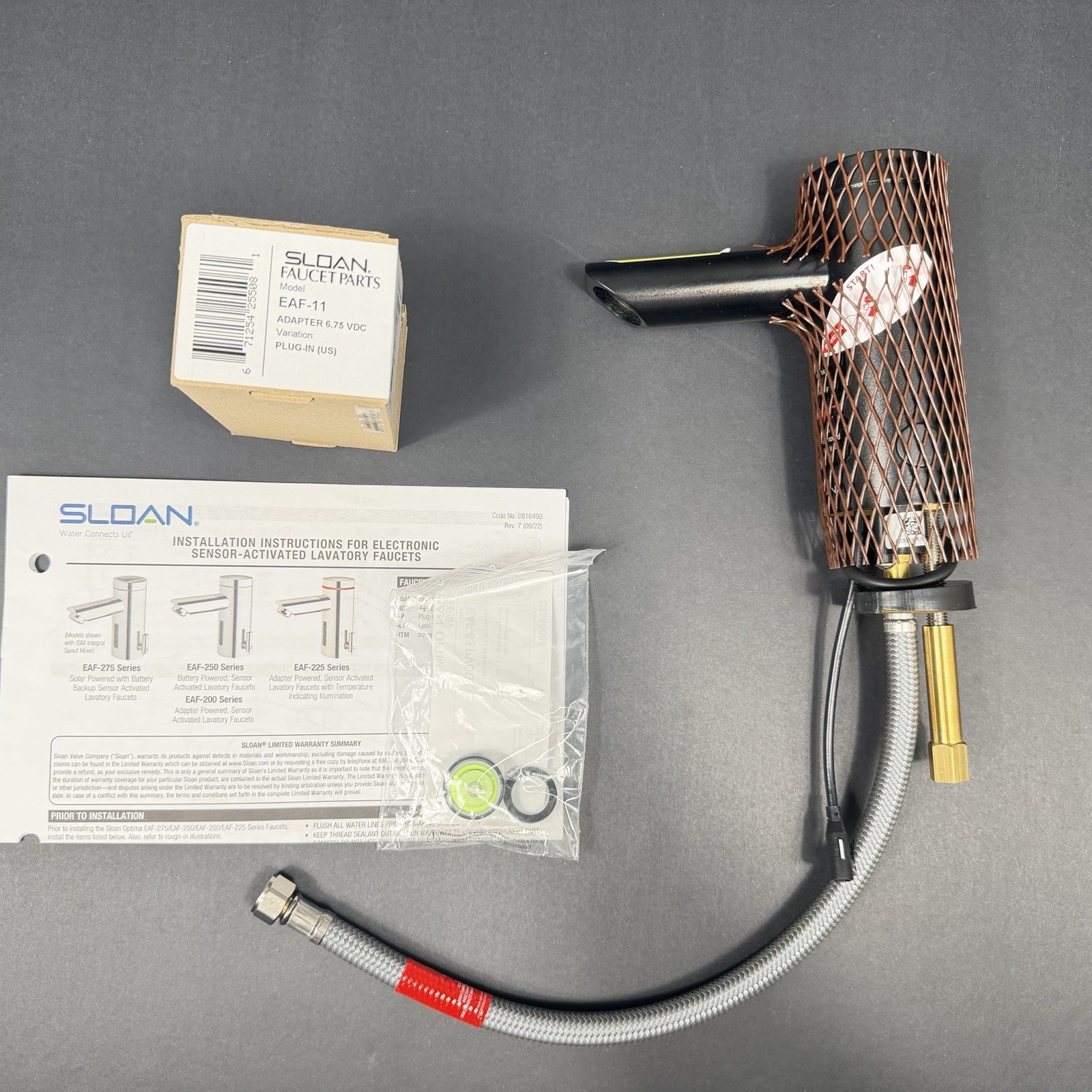 Sloan EAF200-PLG GR 33351332 (DOES NOT HAVE SIDE TEMPERATURE ADJUSTER)
