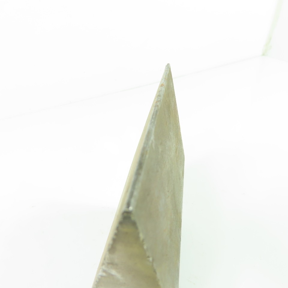 3-1/2″ L 30° V-Forming Press Brake Angle Die Punch 1/2″ Tang 1.21″ Thick