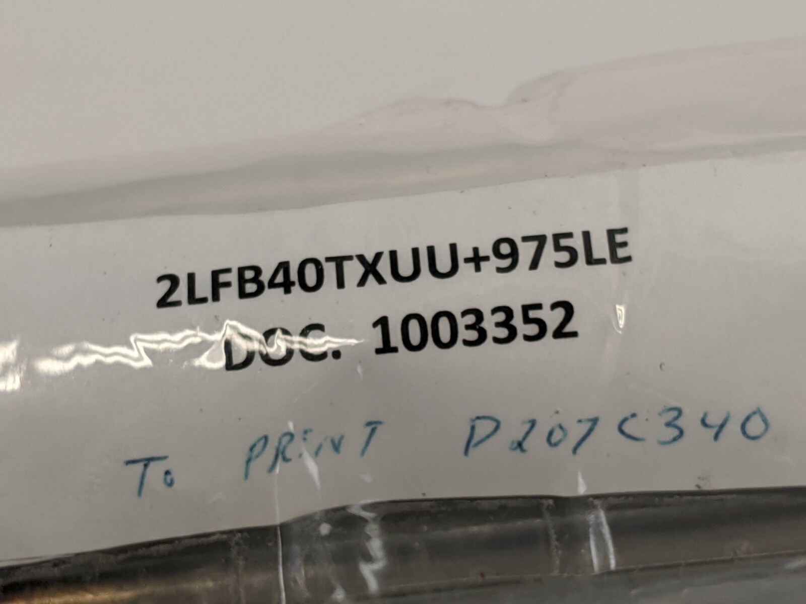 THK 2LFB40TXUU+975LE Shaft NFG 09246 34″ L