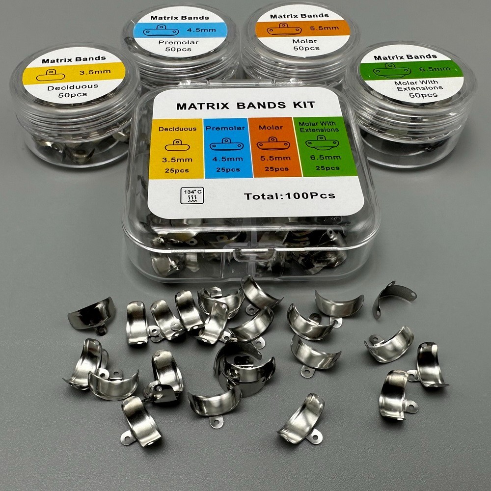 Dental Matrix Bands Ring Clamp Sectional Matrice Fit Garrison Palodent