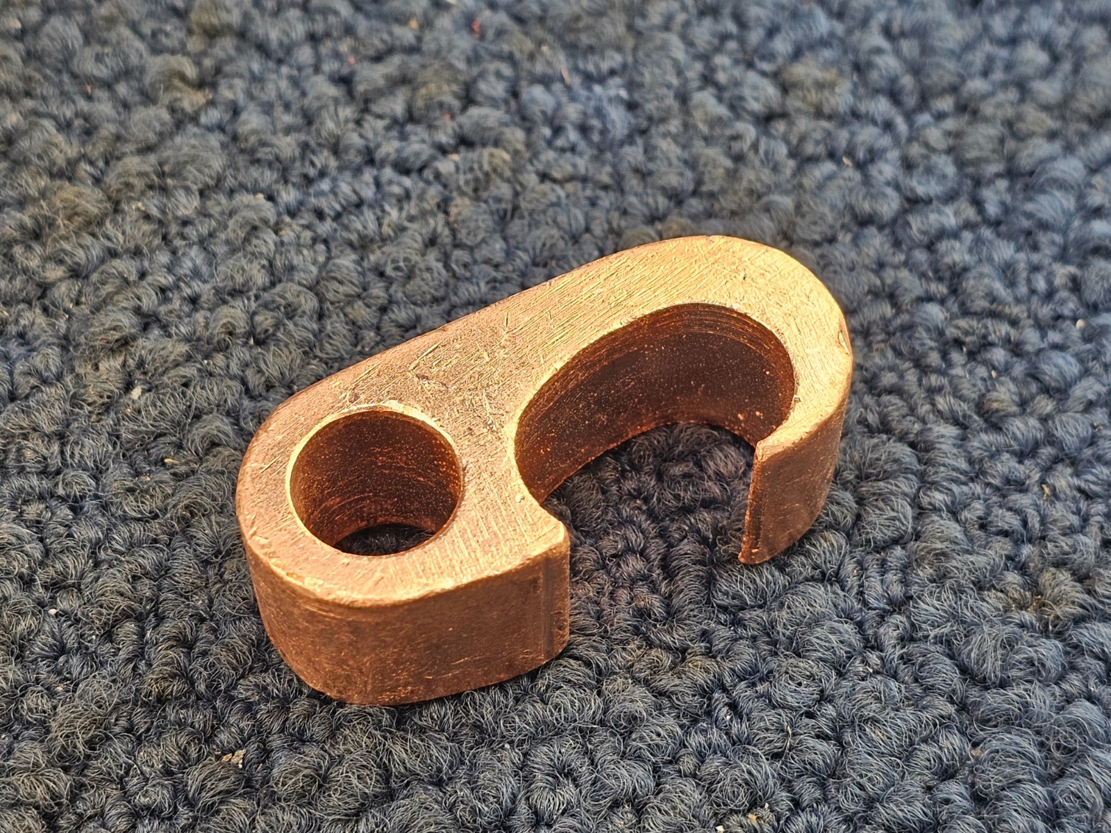 Copper Compression Connector, Ground Rod to Grid, 2 AWG (STR) 250 KCMIL