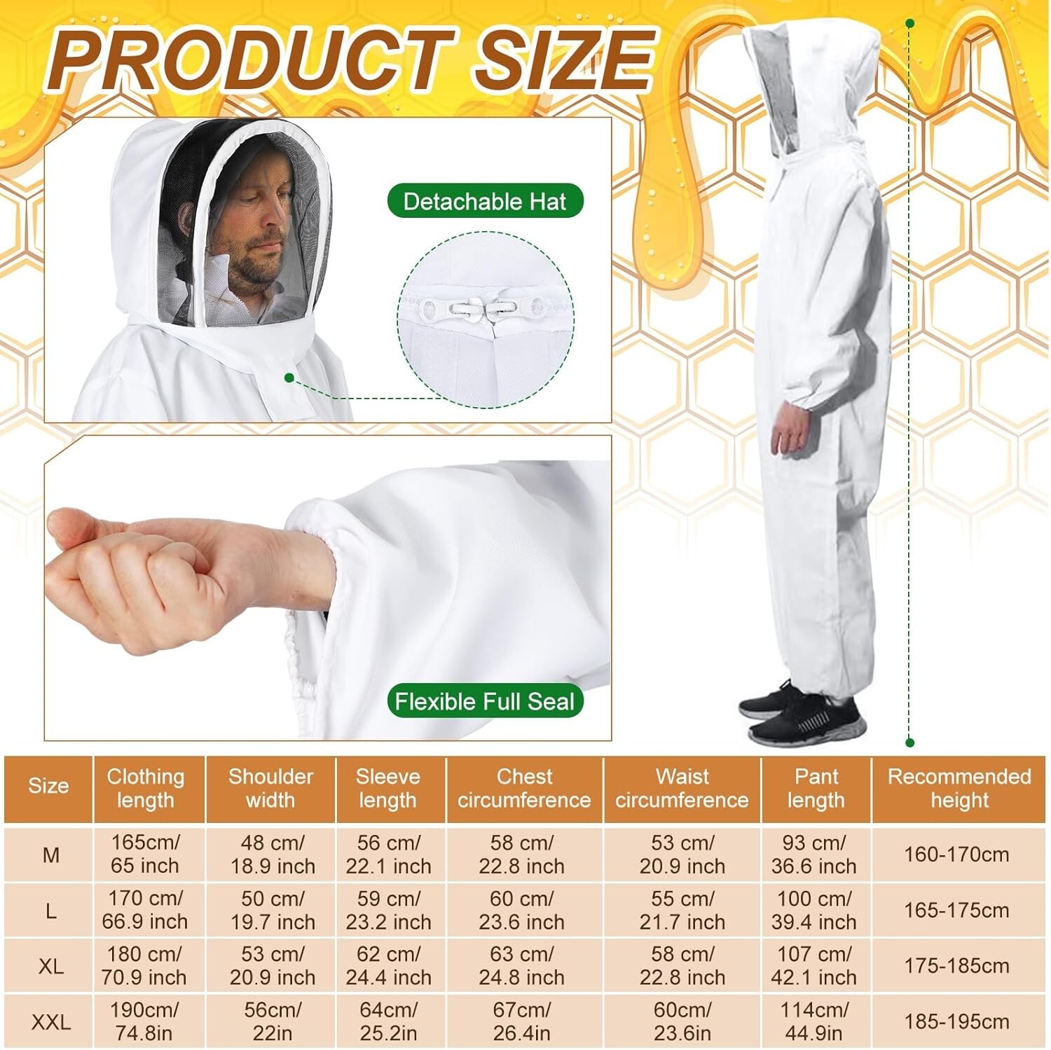 30 Pcs Beekeeping Supplies Tools Bee Suit Bee Keeping Starter Kit Bee Keeper …