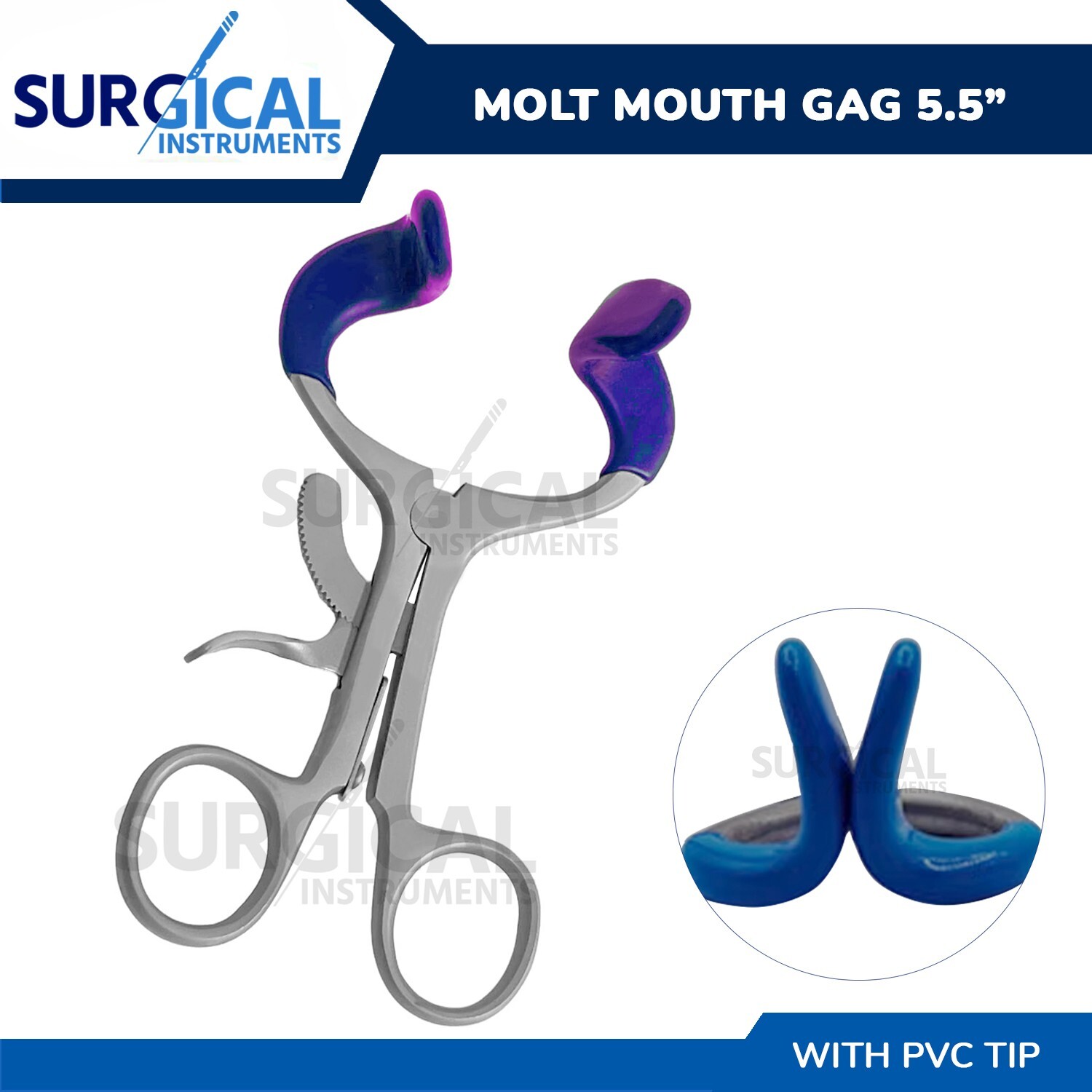 Molt Mouth Gag 5.5″ for Anesthesia Dental, ENT Oral & Maxillofacial German Grade