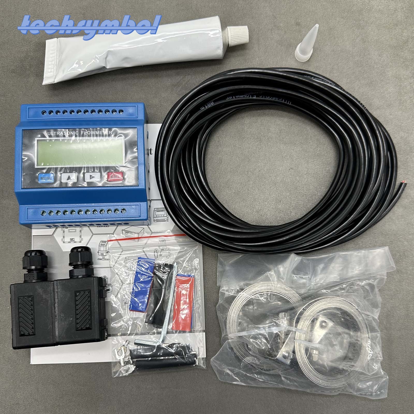 Brand New Ultrasonic Flow Meter Module Liquid Flowmeters TUF-2000M+TS-2