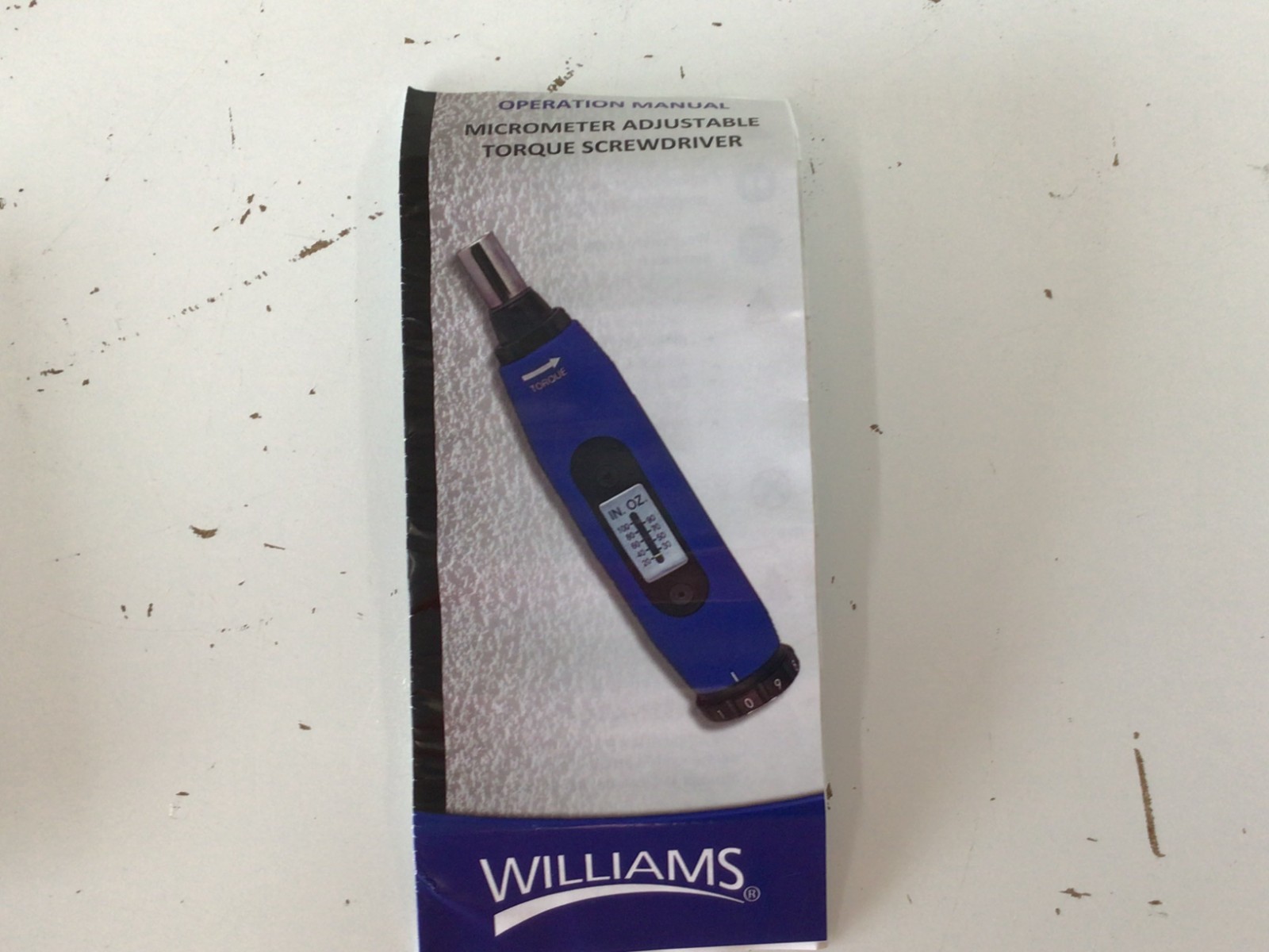 Williams 401SMW Micro Adj. Torque Scredriver, 6 3/4″ L