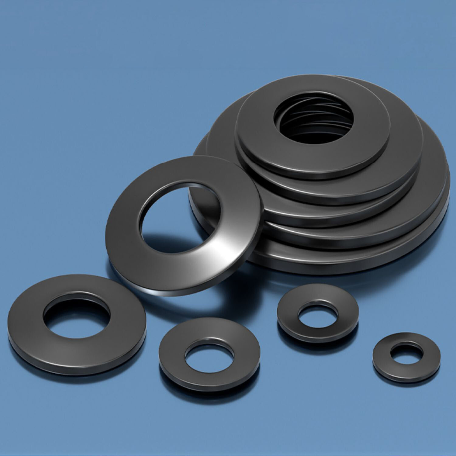 Belleville Spring Compression Washer Disc Springs ID 6.9mm – 189mm Various Sizes