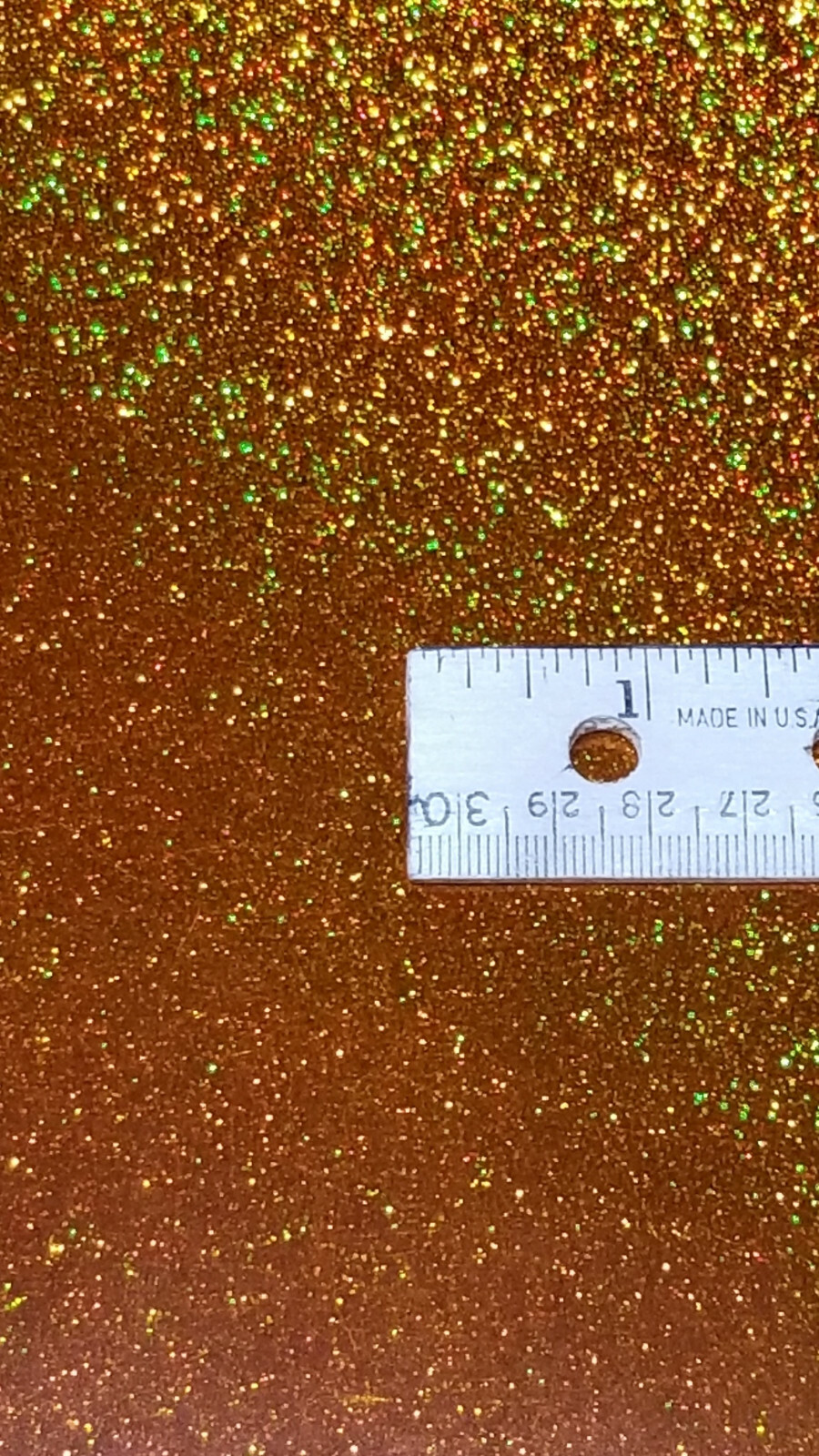 Orange Glitter Film Sign Plotter Vinyl Film
