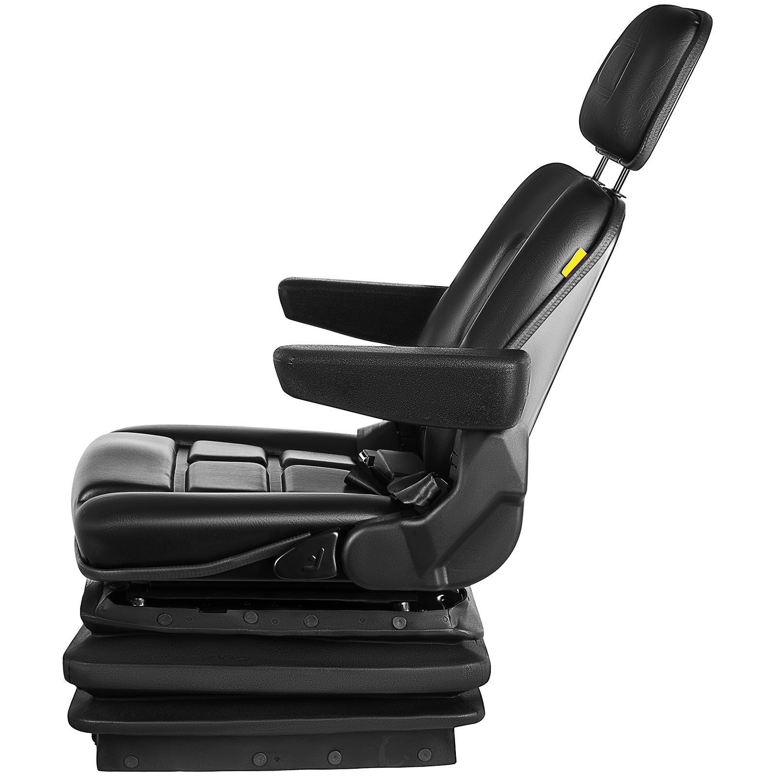 NEW LOW PROFILE SUSPENSION SEAT WITH ARMREST DOZER BACKHOE TRACTOR SKIDSTEER
