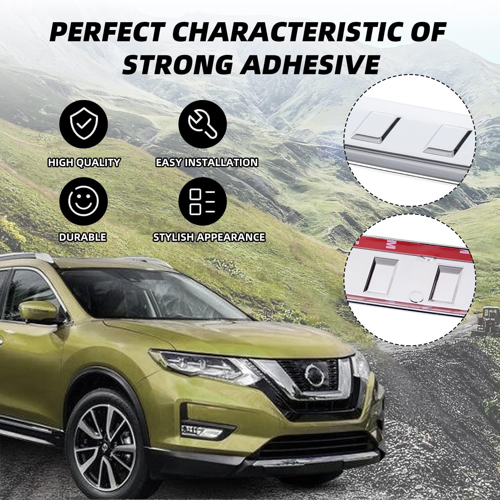 ECOTRIC Rear Bumper Guard Cover Pad Compatible with 20142020 Nissan Rogue 999…