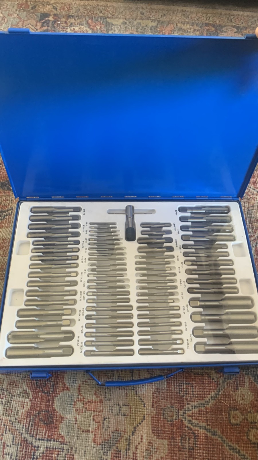 Value Collection Tap & Die Set: #4-40 to 3/4-16 Taps, NPT & UNC