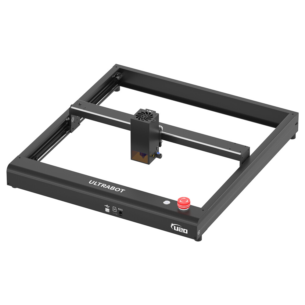Tronxy U20 20W DIY CNC Laser Engraving & Cutting Machine Big Size 400*400 MM