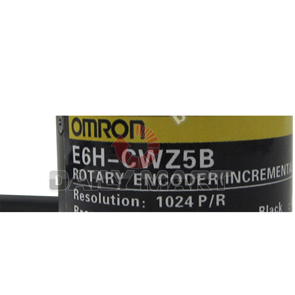 New Omron E6H-CWZ5B 1024P/R Incremental Rotary Encoder in Box