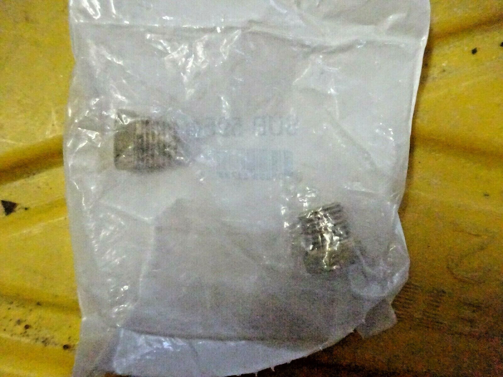 QTY 6 OF 1/4 inch male NPT Cored Hex Head Plug Brass Pipe Fitting NPT SUB5954