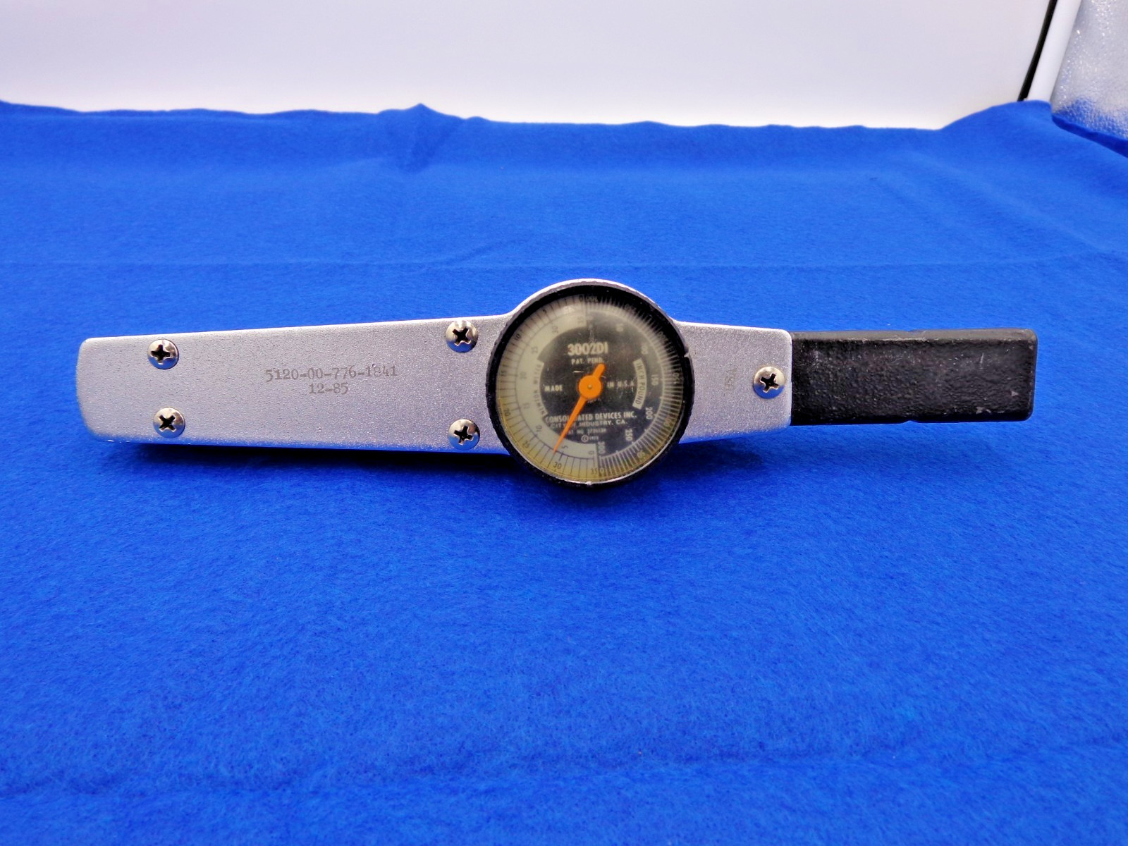Consolidated Devices 3/8″ Drive Torque Wrench 0-300 in-lbs. CDI PN#3002DI