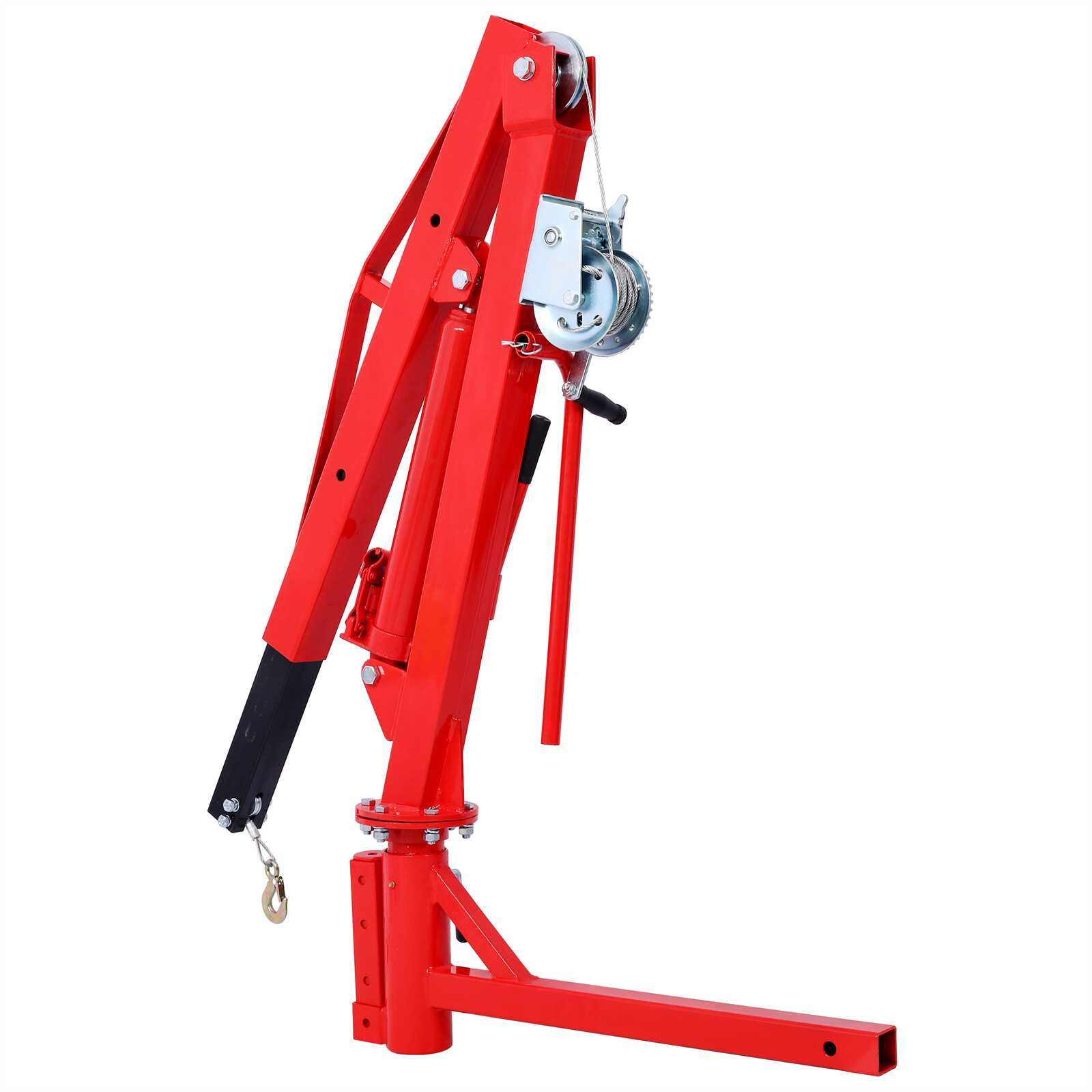 500lbs Adjustable Engine Motor Hoist Cherry Picker Workshop Shop Crane Lift