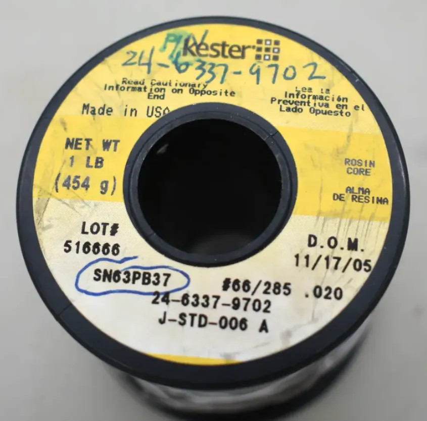 KESTER 24-6337-9702 SOLDER