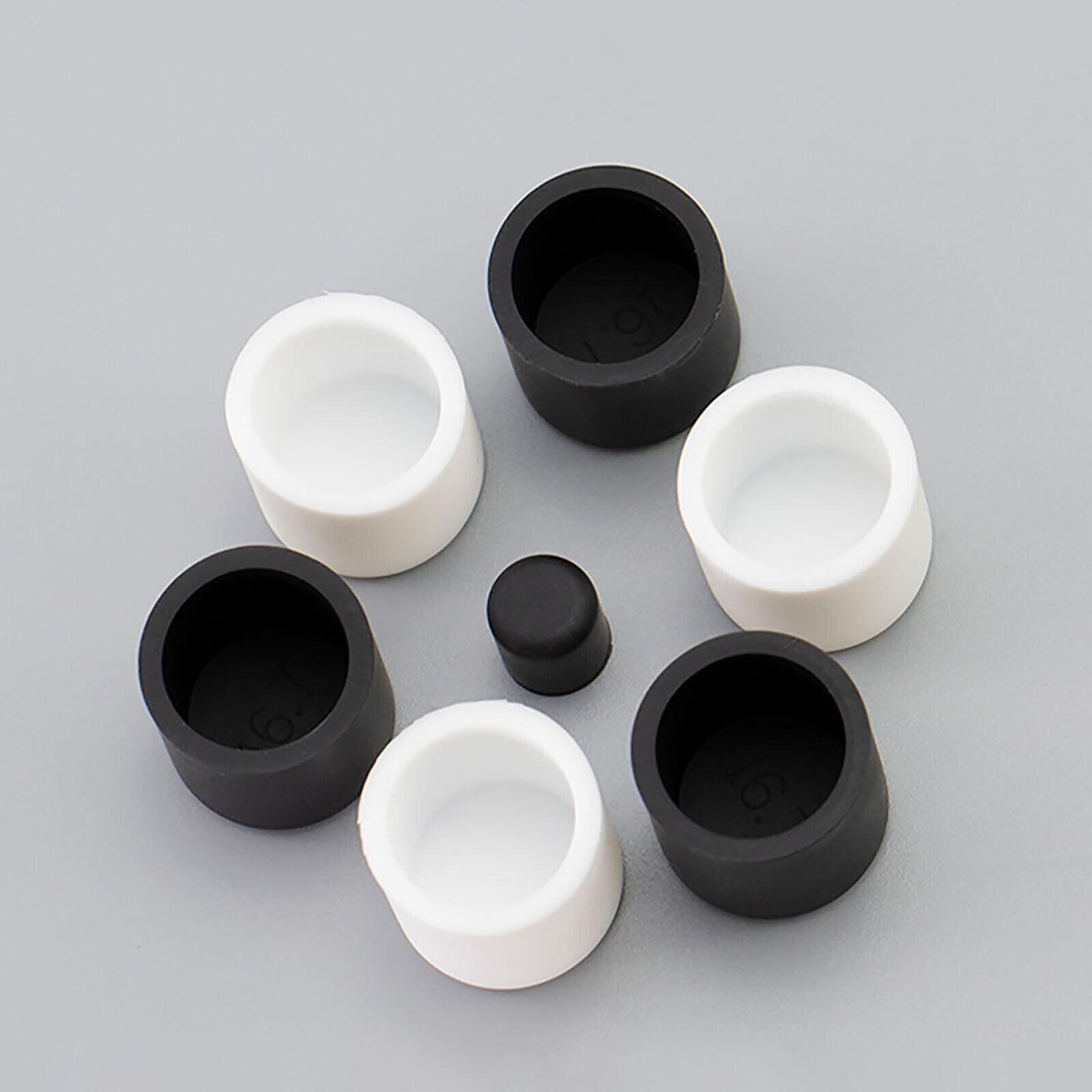 Black Pipe Tube Plugs End Cover Caps Silicone Rubber Round Blanking 2.8mm-78.5mm