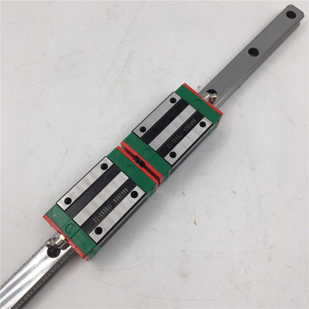 25mm HIWIN Linear Guide Rail HGR25 800mm & 2pcs HGH25CA Rail Block Slider CNC
