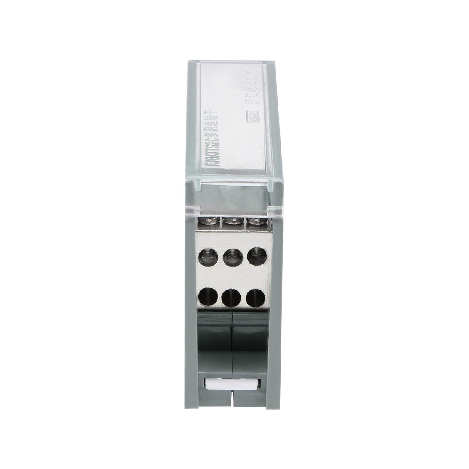 1 in 6 Out DIN Rail Terminal Blocks 690V Connectors Distribution Block