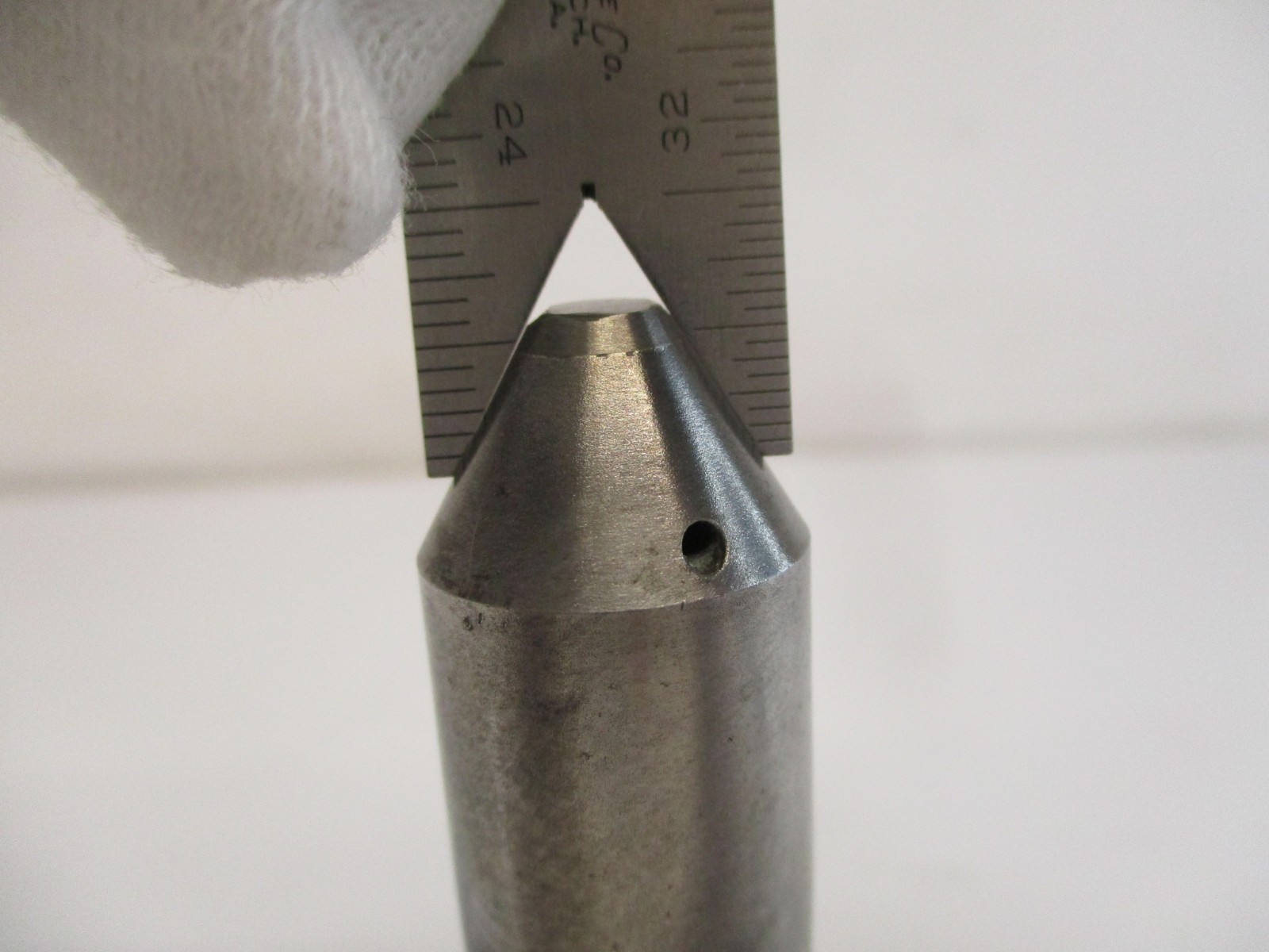 JARNO # 6 Taper Lathe DEAD Full Center 60° CARBIDE Tip RRT USA # 2597-06 in VGC