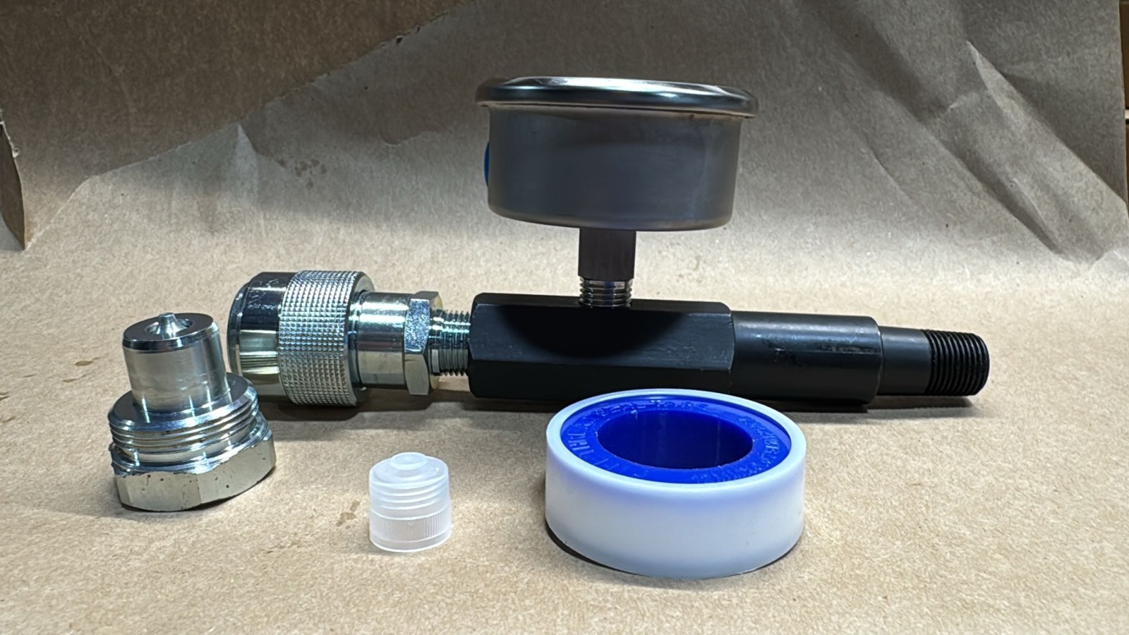 TPH Enerpac GA45GC Style Gauge AND Adaptor UP TO 14000 PSI Gauge CR400 BEST ONE