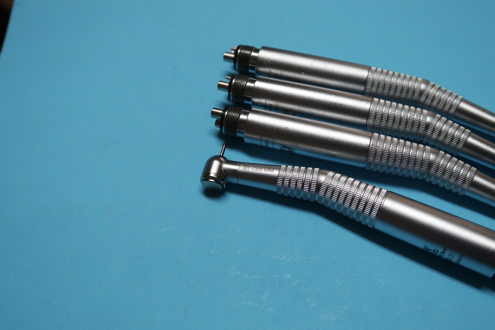 KAVO 636 LED 4 HOLE DENTAL HANDPIECE SET OF 4 & 1 MONTH WARRANTY
