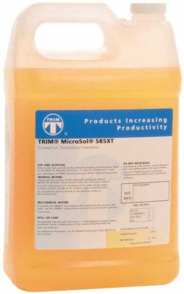 Master Fluid Solutions TRIM MicroSol 585XT 1 Gal Bottle Cutting & Grinding Fl…