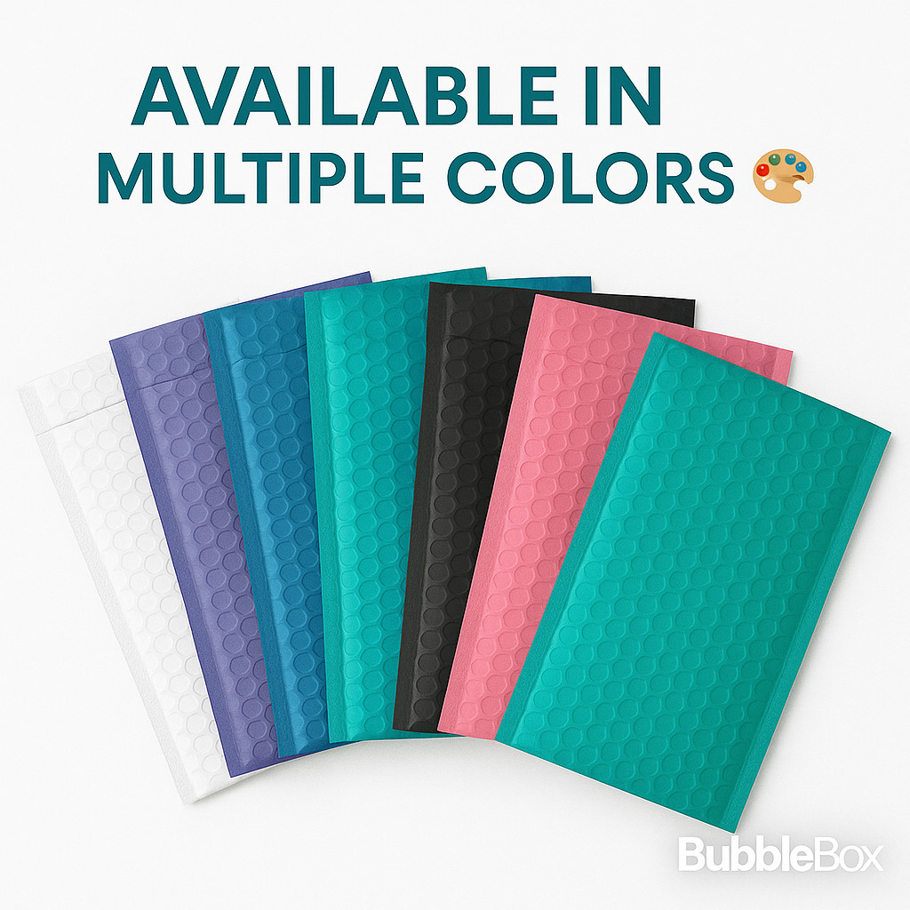 1000 #000 4×8 Poly Bubble Mailers Padded Self Seal Shipping Envelopes Bulk