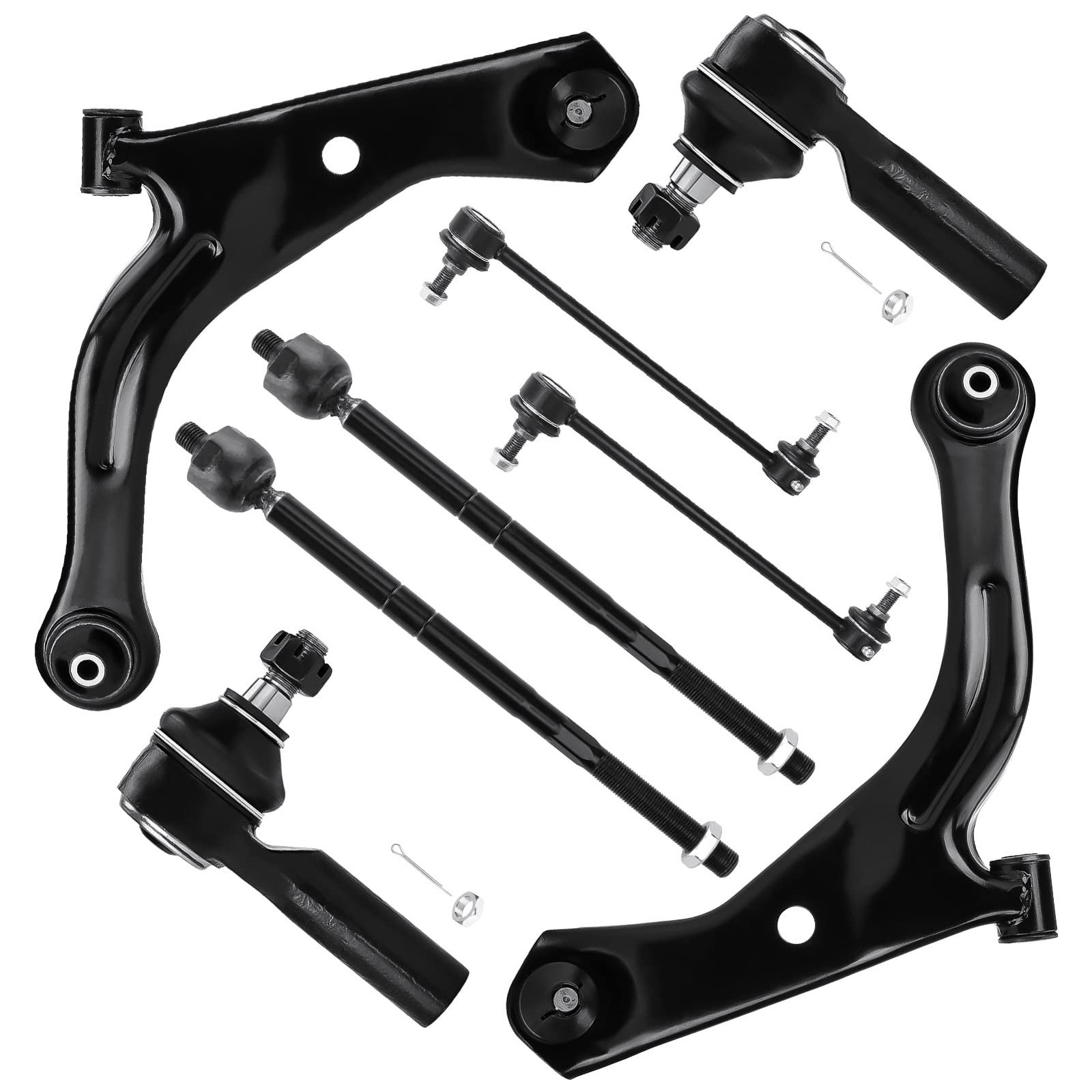Aeagle 8Pcs Front Lower Control Arm W/Ball Joint For Ford Escape 05-09 Mazda