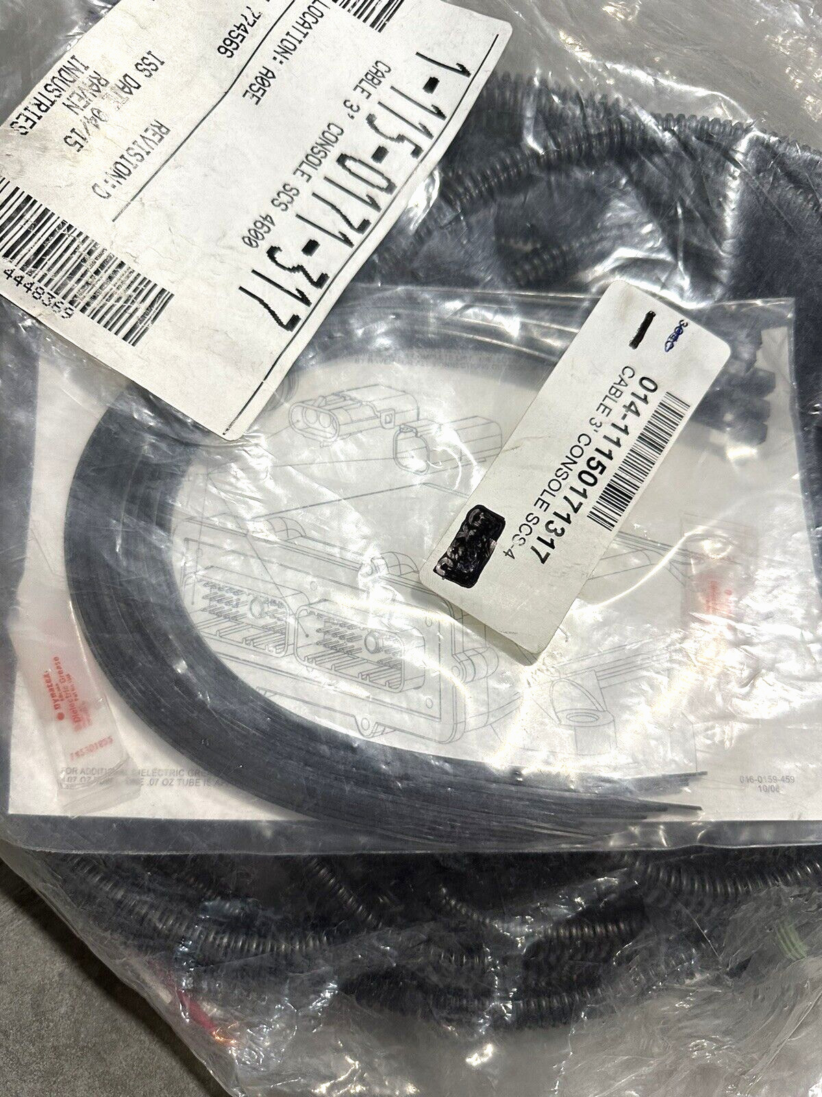 Raven CNH CABLE 3FT CONSOLE SCS 4600 115-0171-317 (OEM) *NEW*