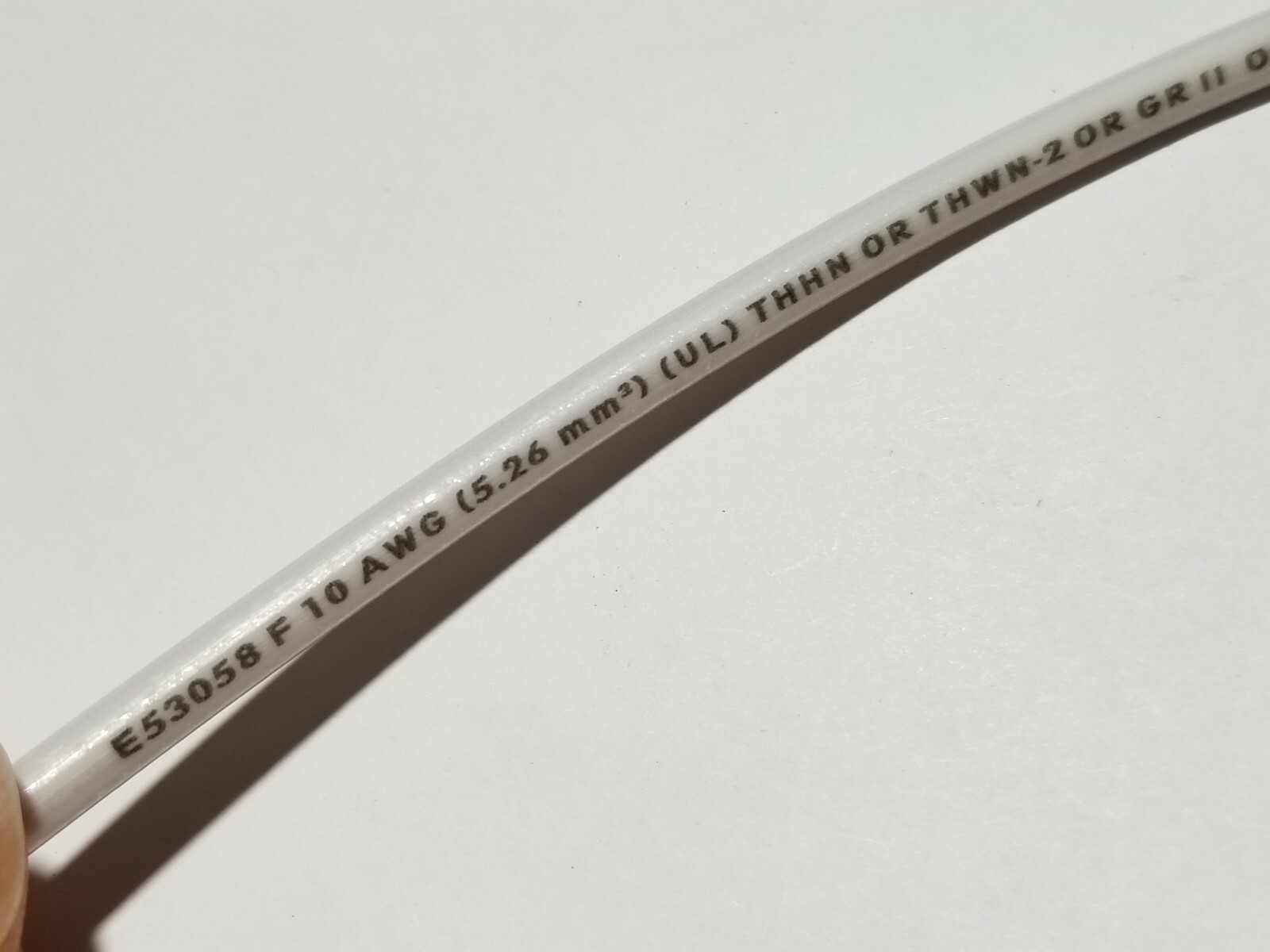 Nexans #10awg 19 Strand THHN/THWN-2/MTW Building Wire White /100ft