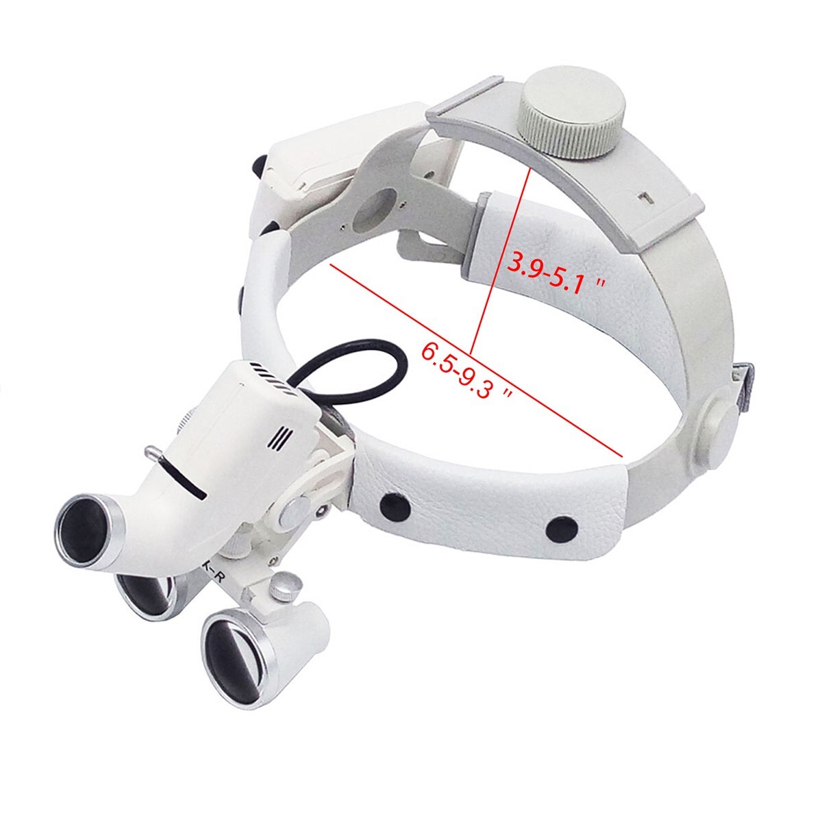 3.5X Medical Surgical Headlight 65000lux Dental Headband Binocular LED DY-106