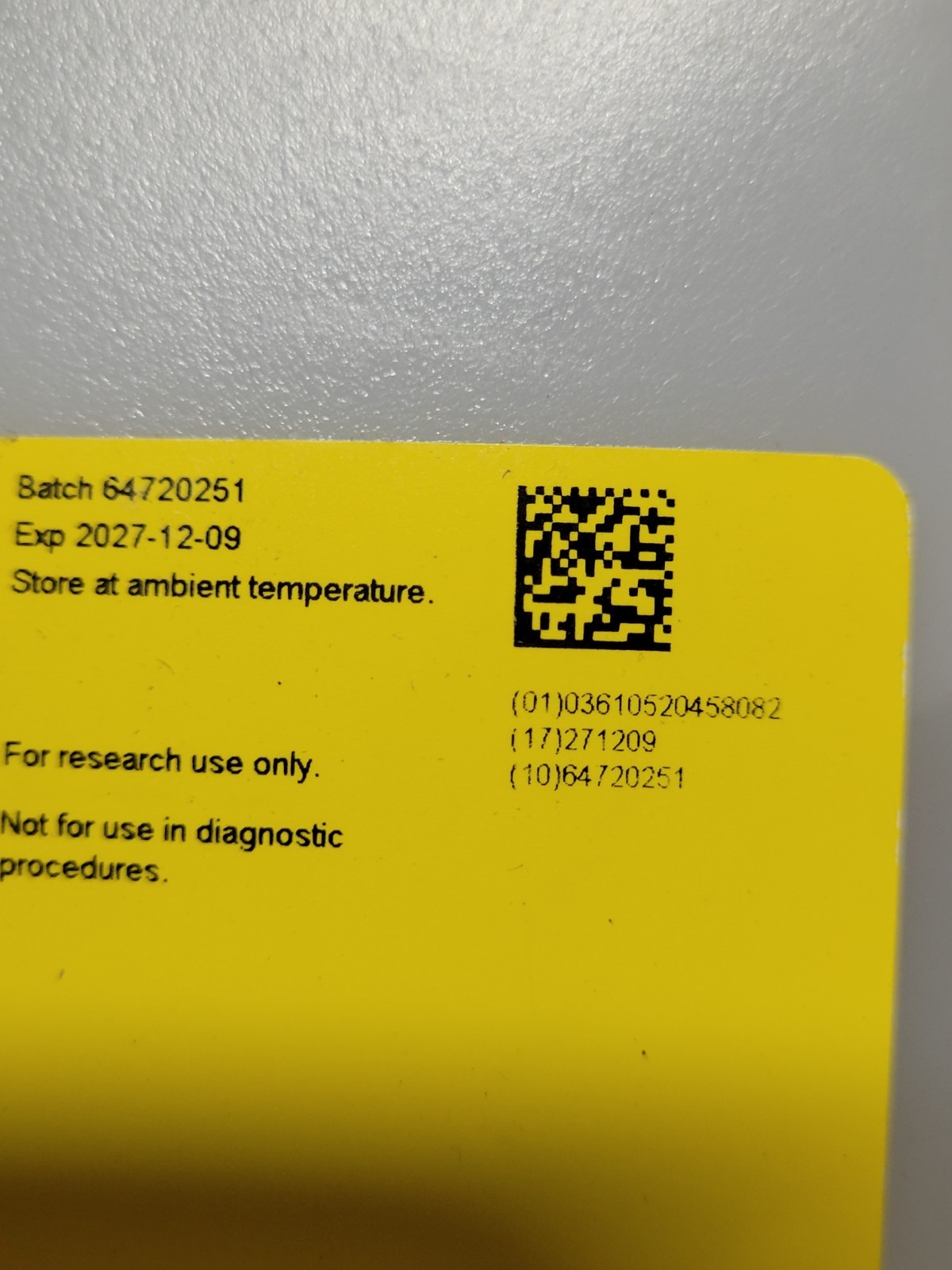 Bio-Rad ddPCR Droplet Reader Oil QX600/QX200 Exp. 12/2027 1000ml