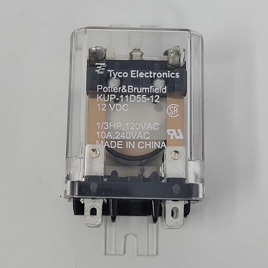 NEW, TYCO ELECTRONICS KUP-11D55-110 POTTER & BRUMFIELD, CONTROL RELAY, FREE SHIP