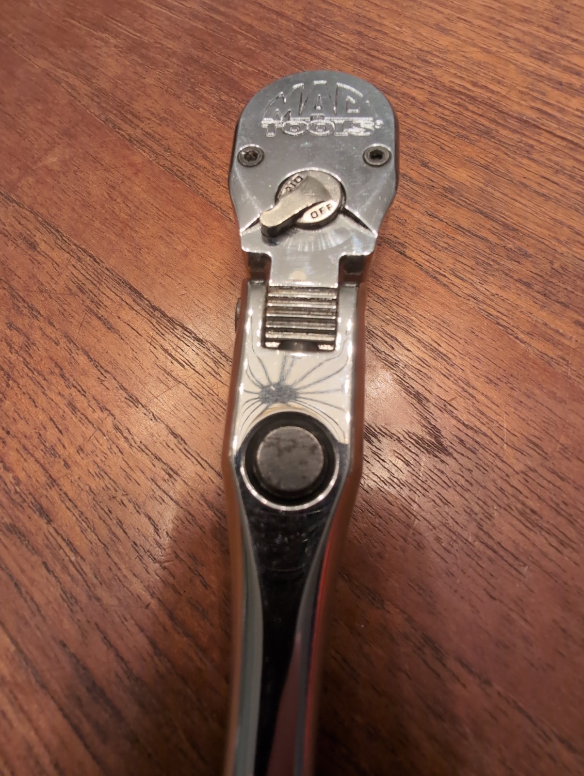 Clean 13″ MAC TOOLS XR1390LFK Flex Head 3/8in SOCKET RATCHET