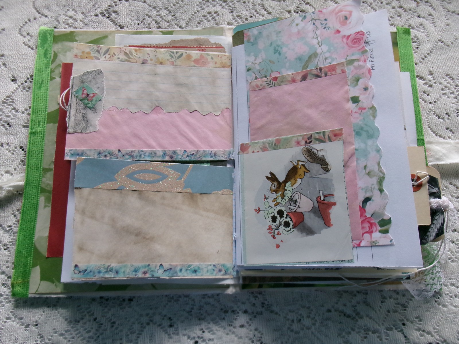 JUNK JOURNAL SIZE 7″ X 10″ APPROX. 120 PAGES