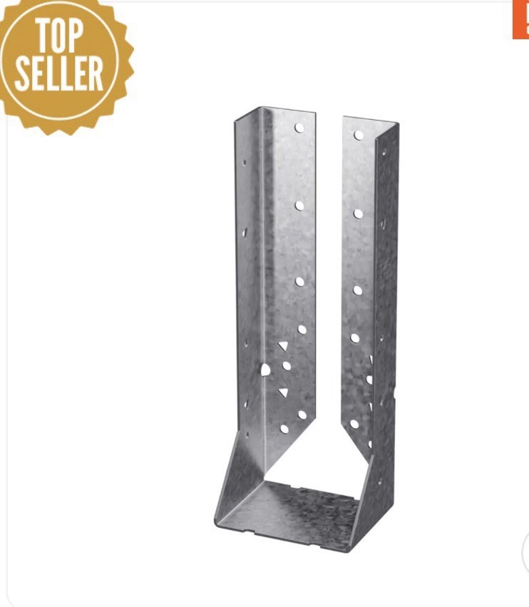 HUC Galvanized Face Mount Concealed Flange Joint Hanger For Double 2×10
