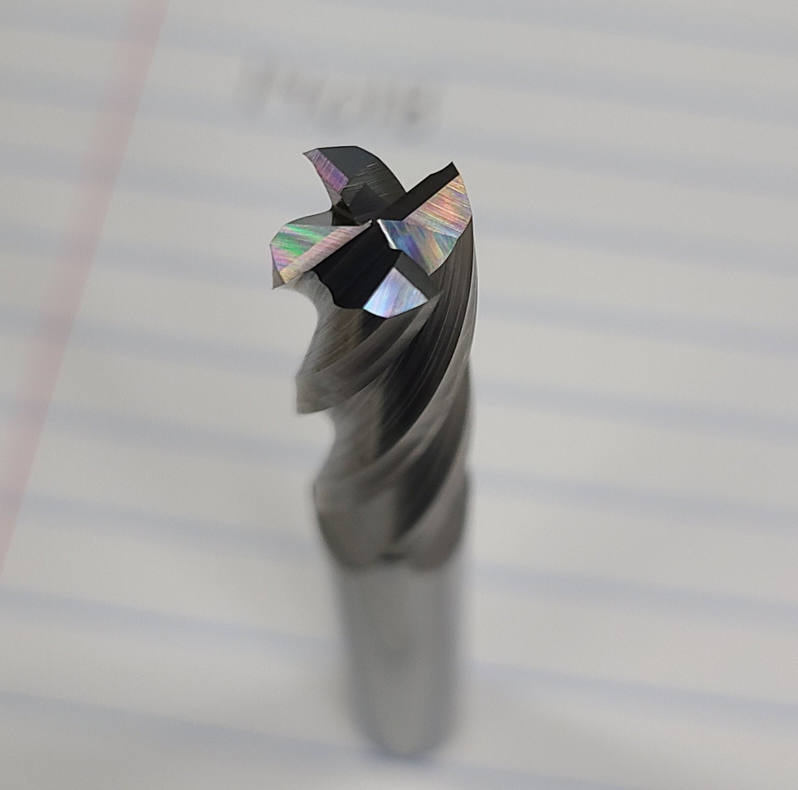 3/8″ Solid Carbide Endmill 3″ Overall Length 4 Flute Square (14018)