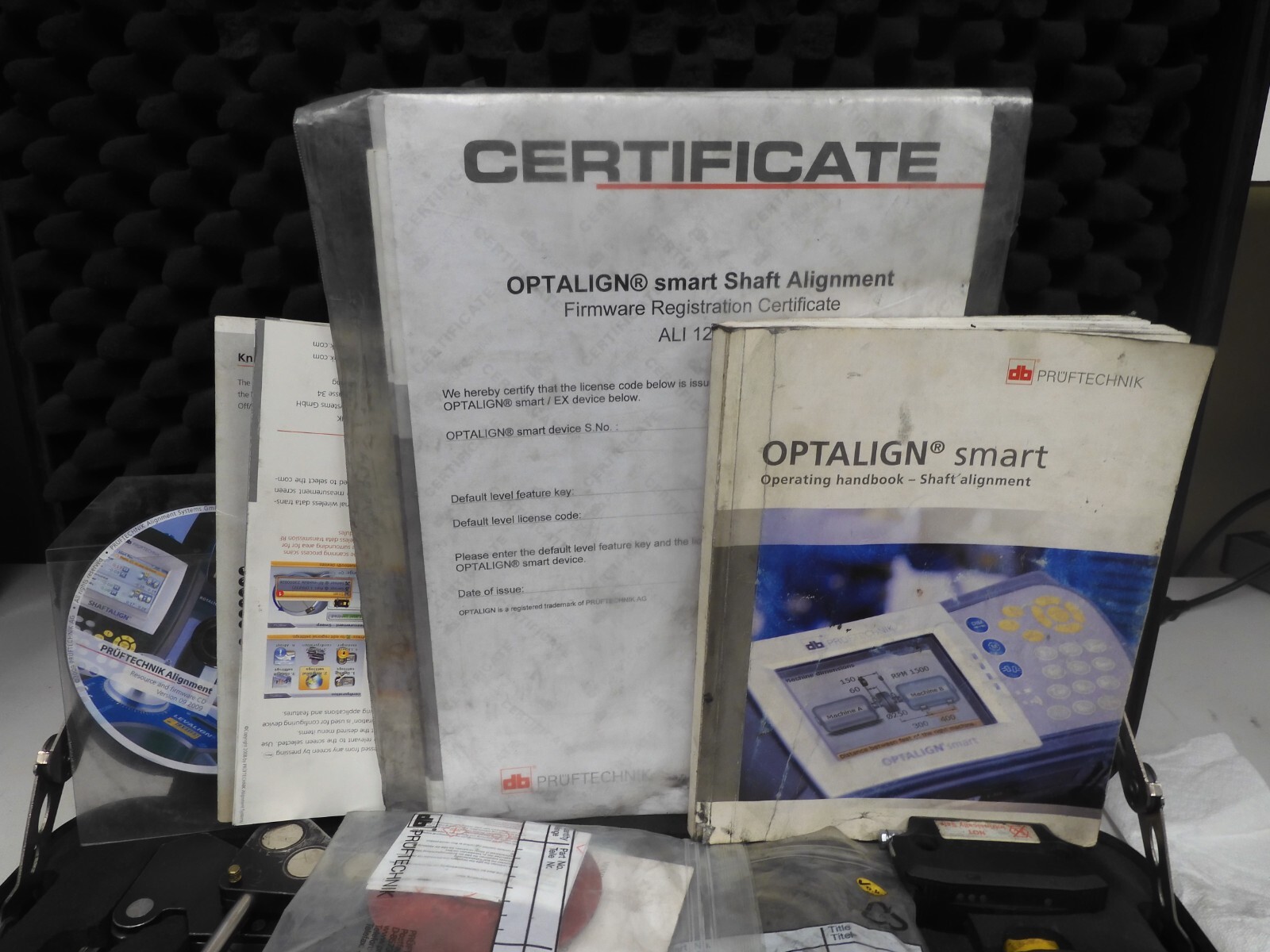 Pruftechnik Optalign Smart Laser Shaft Alignment Tool ALI 12.200 – QA70