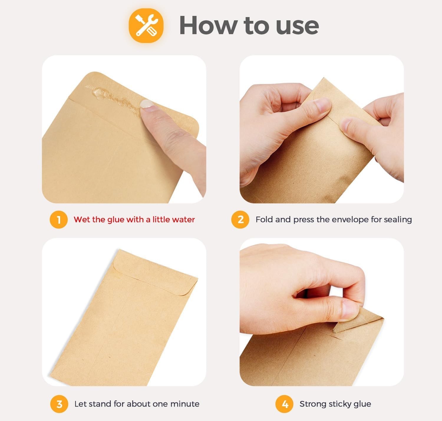 ACKO Coin Money Envelopes – 500 Pack of Durable Kraft Small Budget Envelopes …